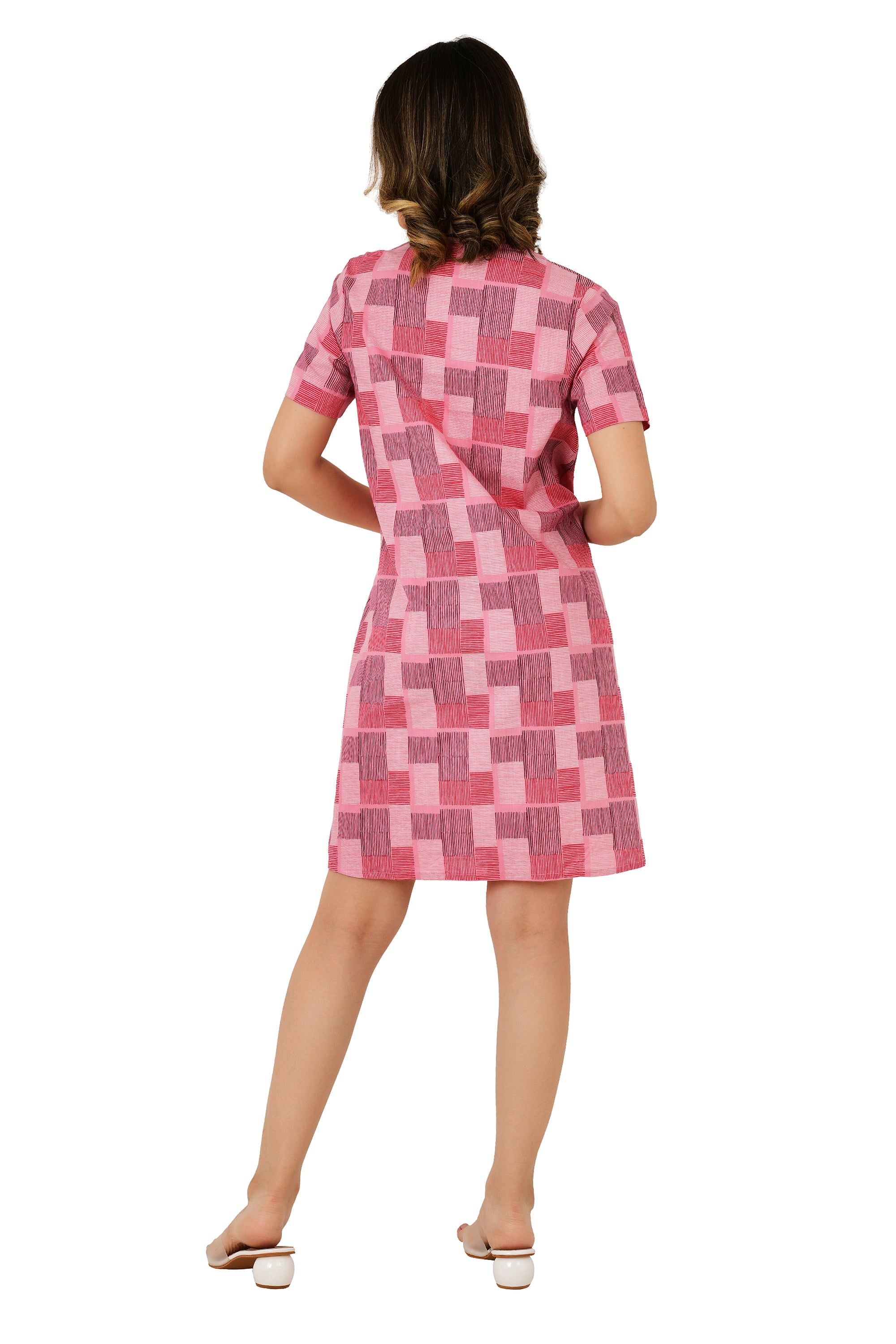MULTI COLOR COTTON DRESS