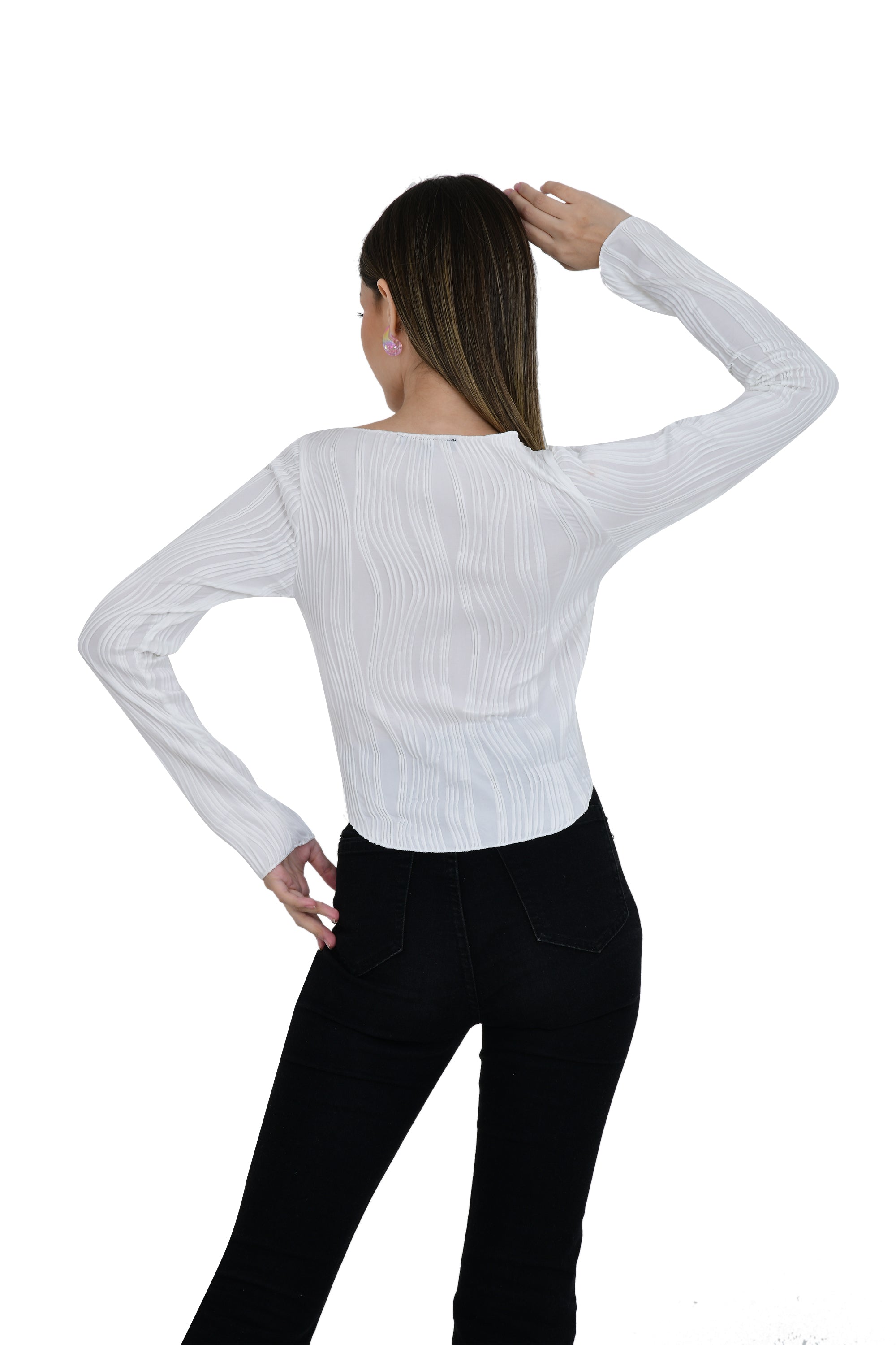 FORMAL TEXTURED TOP