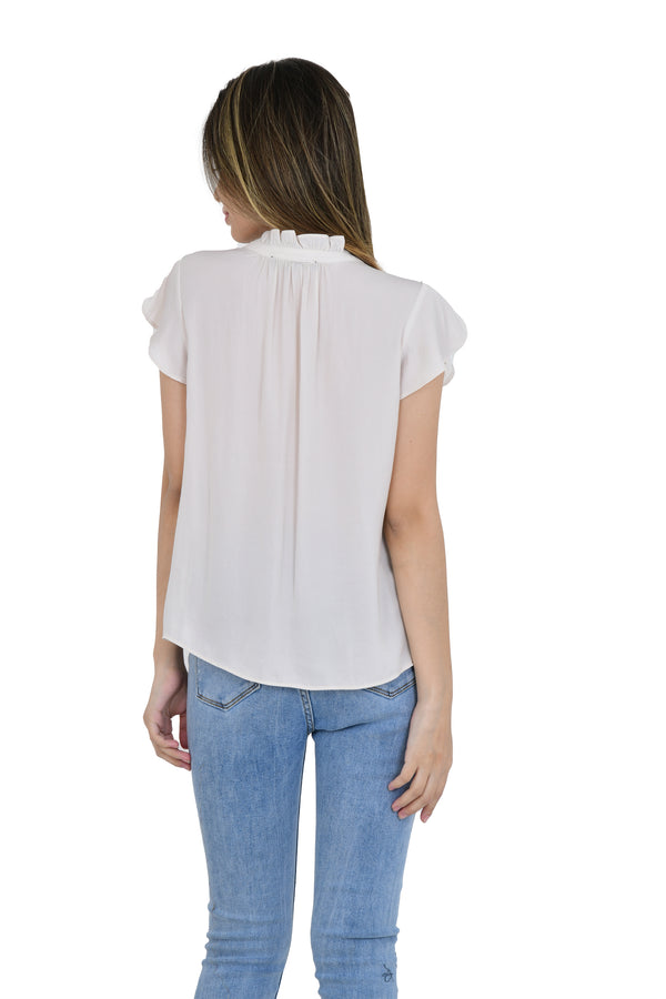 FRONT BUTTON STYLE TOP