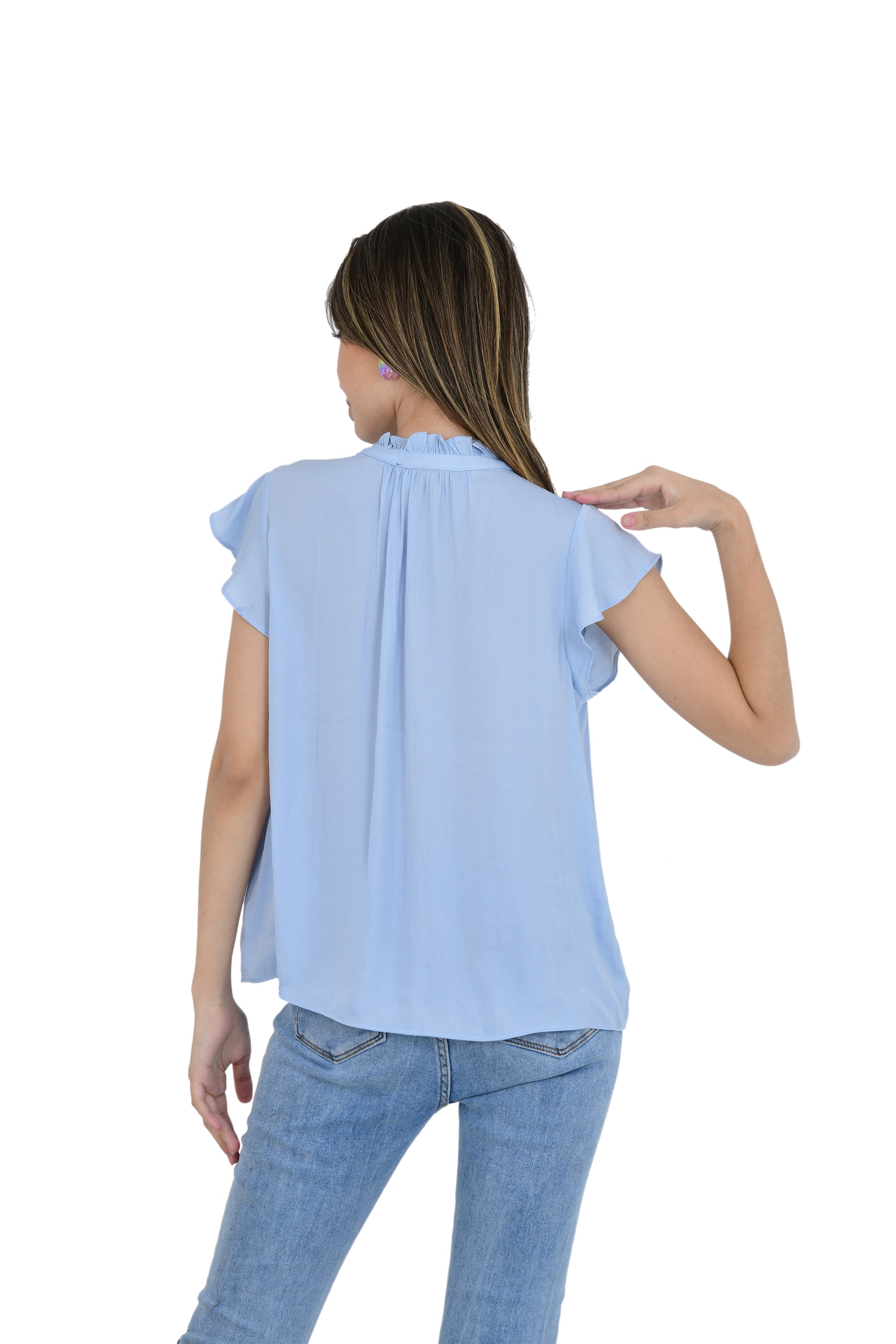 FRONT BUTTON STYLE TOP