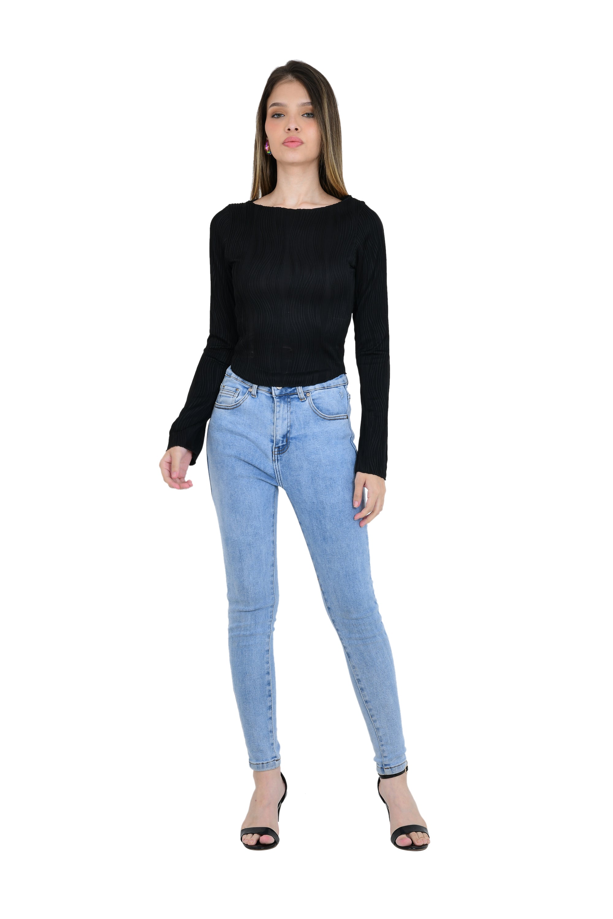 FORMAL TEXTURED TOP